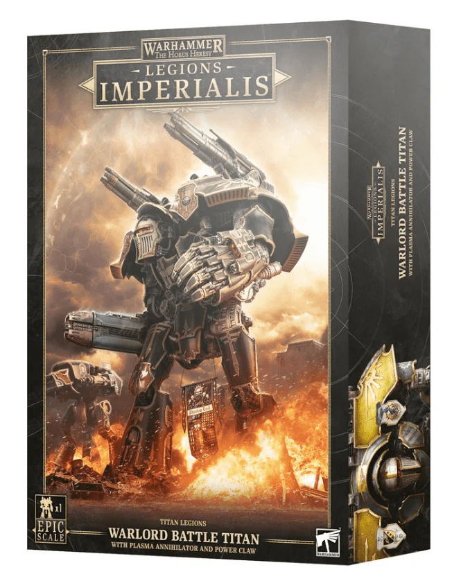 03-21 Legions Imperialis: Warlord Titan with Plasma Annihilator