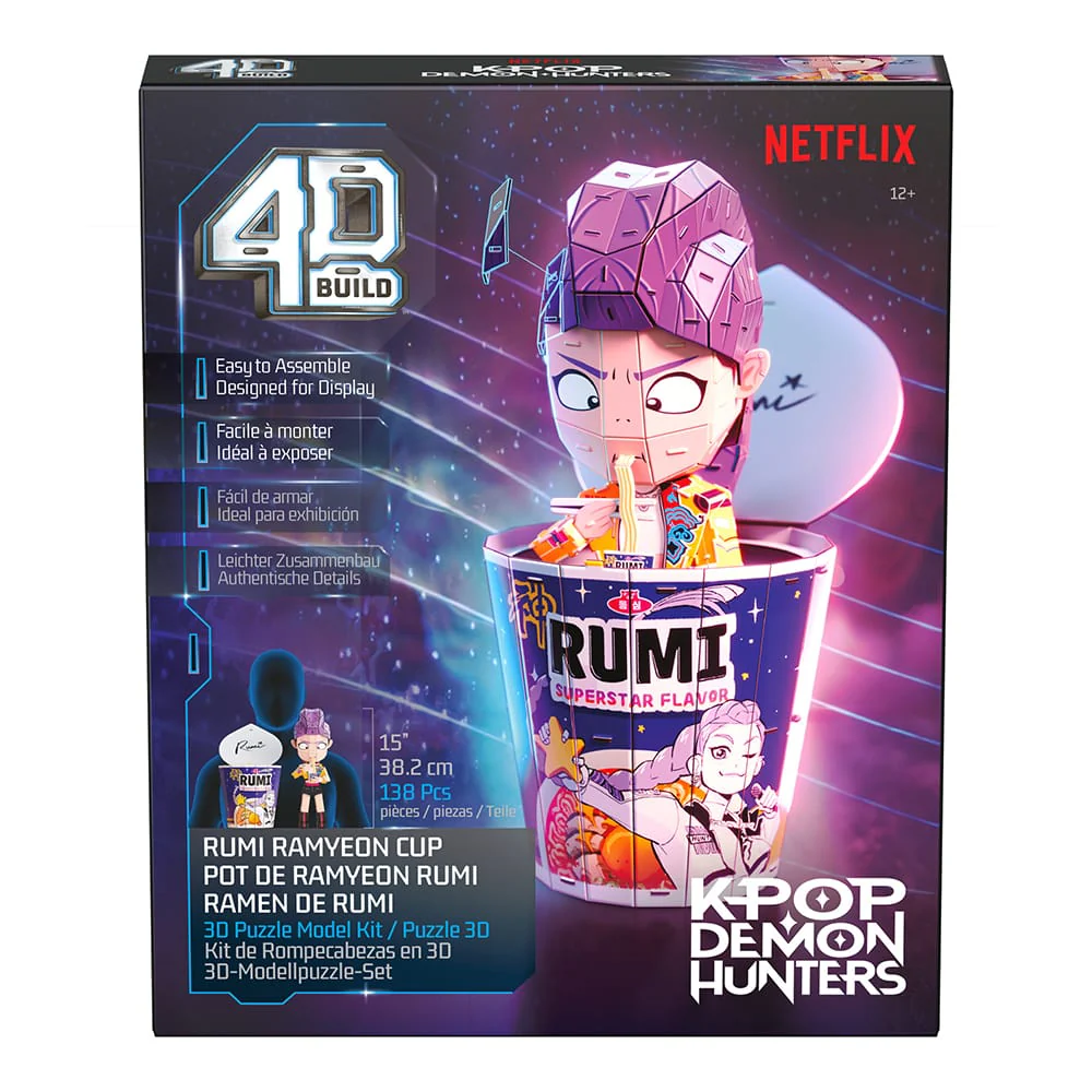 4D Build - KPop Demon Hunters Rumi Ramen Cup