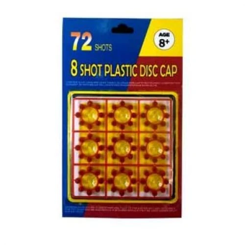 8 Shot Ring Caps - 72 Shots