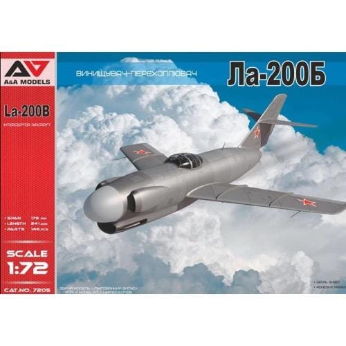 A&A Models 7205 1/72 La-200B Plastic Model Kit**
