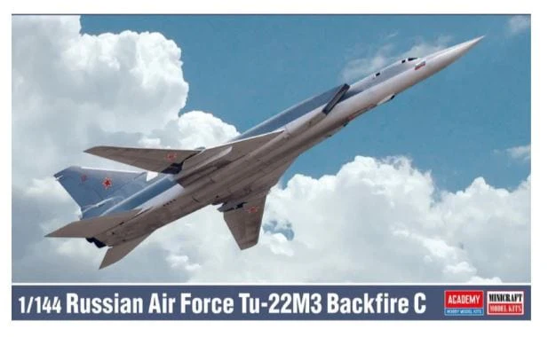 Academy 1/144 Russian Airforce Tu-22M3 Backfire C Plastic Model Kit