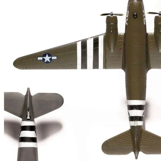 Academy 1/144 USAAF C-47 Skytrain Plastic Model Kit - Image 6