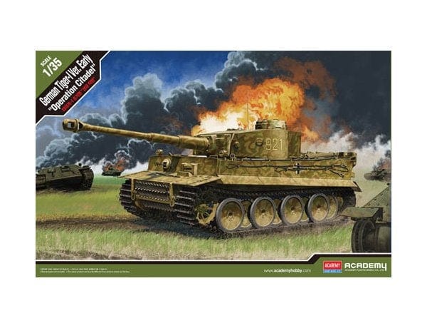 Academy 1/35 German Tiger-I Ver. Early Operation Citadel