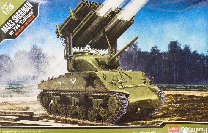 Academy 1/35 M4A3 Sherman with T34 Calliope