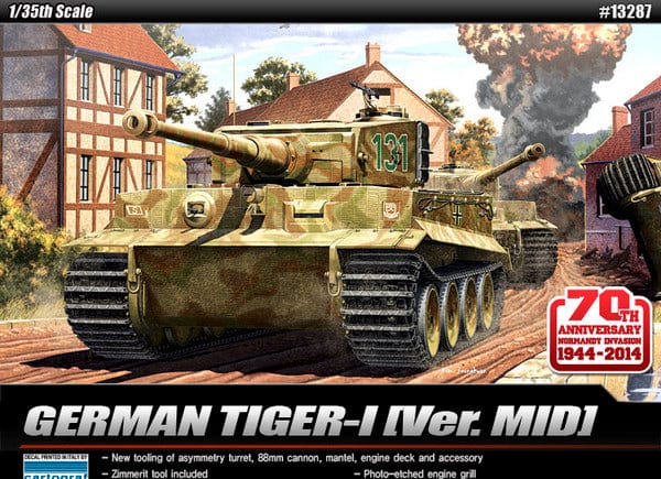 Academy 1/35 Tank Tiger1 70Th Anniversary**