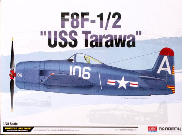 Academy 1/48 F8F-1/2 USS Tarawa