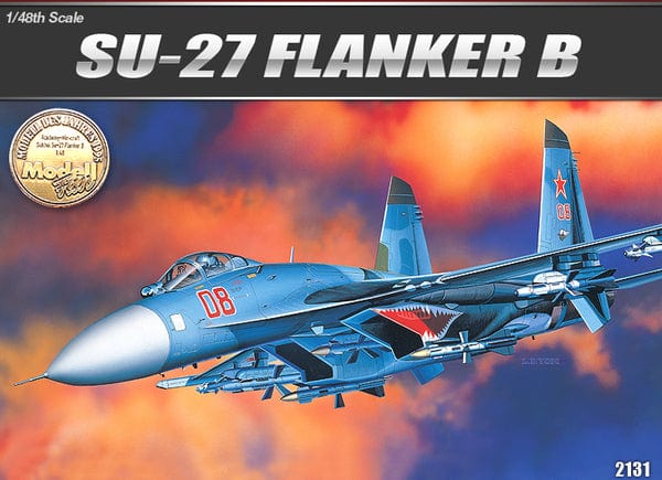 Academy 1/48 Su27 Sukhoi Flanker B