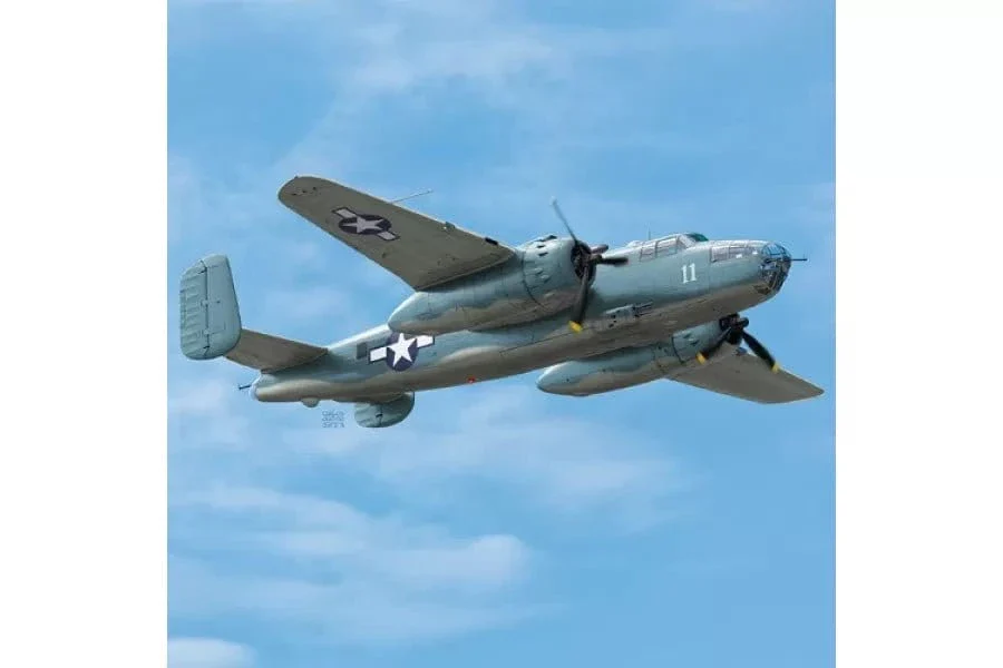Academy 1/48 USMC PBJ-1D (B-25 Mitchell) Plastic Model Kit