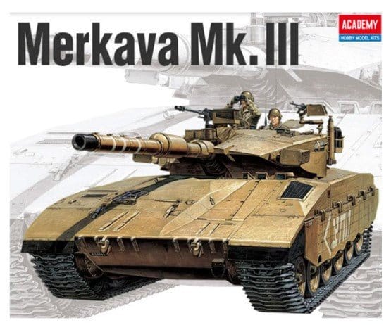 Academy 1/72 Merkava Mk. III Plastic Model Kit