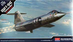 Academy 1/72 USAF F-104C "Vietnam War" Plastic Model Kit [12576]