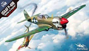 Academy 12341 1/48 USAAF P-40N Warhawk Battle of Imphal Plastic Model Kit Aus Decals