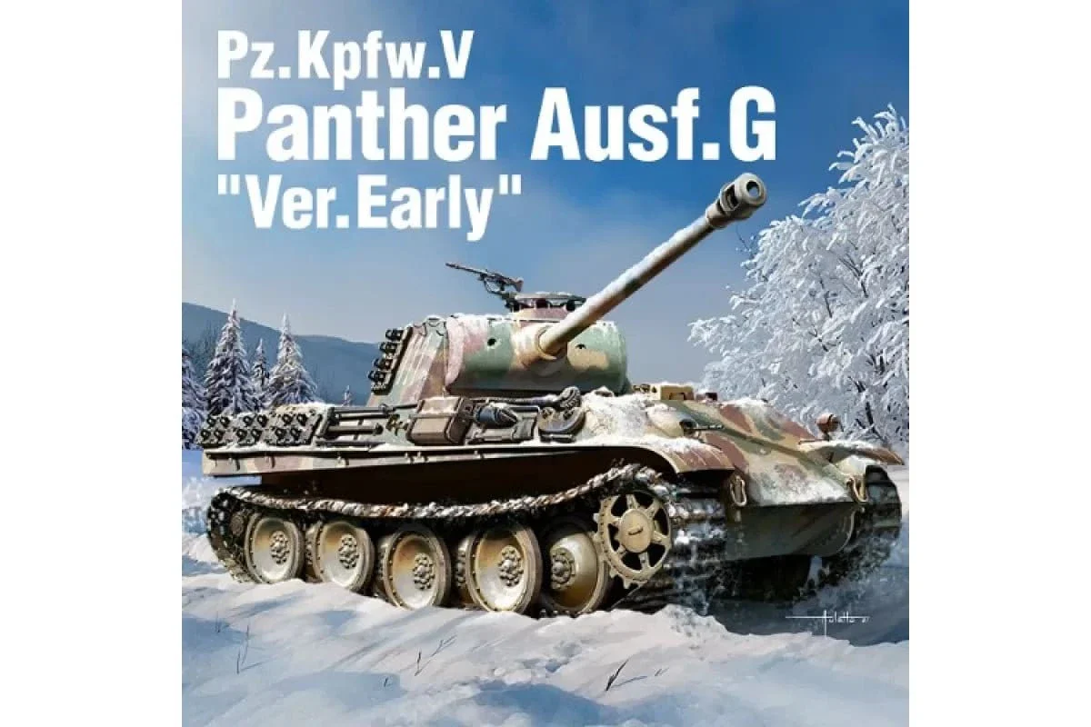 Academy 13529 1/35 Pz.Kpfw.V Panther Ausf.G "Ver.Early" Plastic Model Kit**