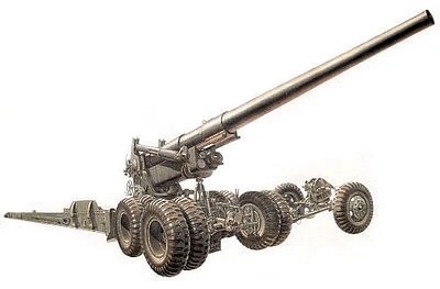 AFV Club AF35009 1/35 M59 155mm Cannon Long Tom Plastic Model Kit - Image 2