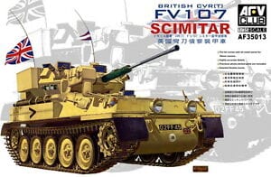 AFV Club AF35013 1/35 British FV107 Scimitar CVR (T) Plastic Model Kit