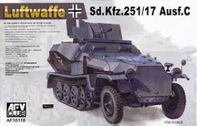 AFV Club AF35118 1/35 German Sd.Kfz.25 Ausf.C. (Late Type)