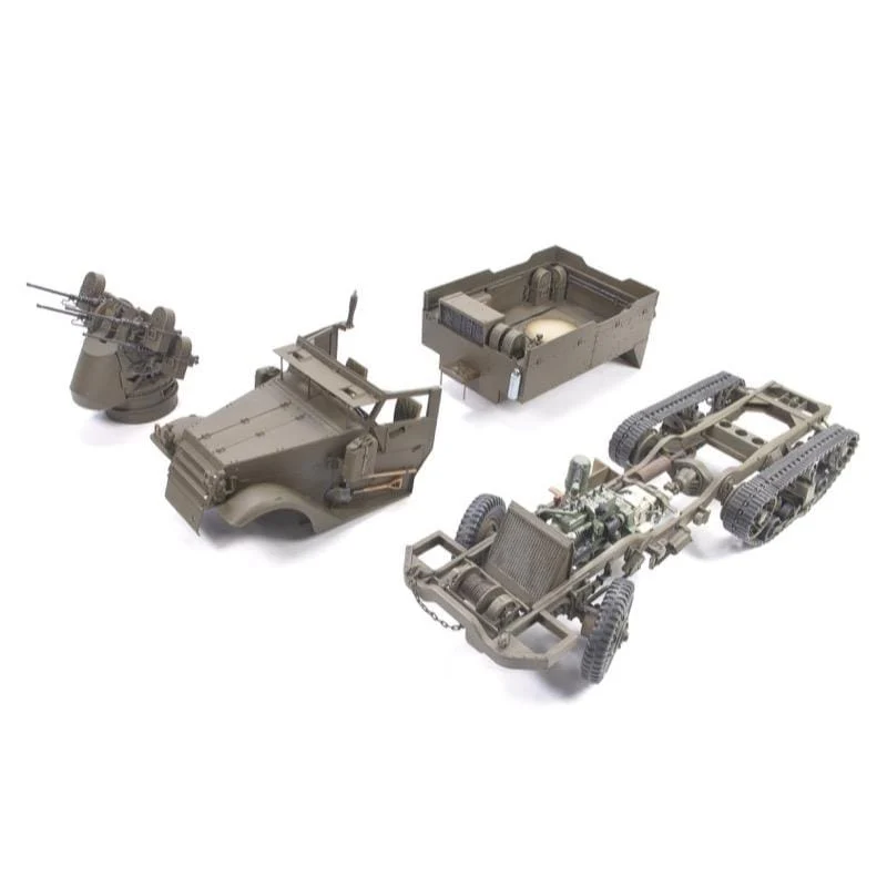 AFV Club AF35203 1/35 M16 Multiple Gun Motor Carriage Plastic Model Kit - Image 4