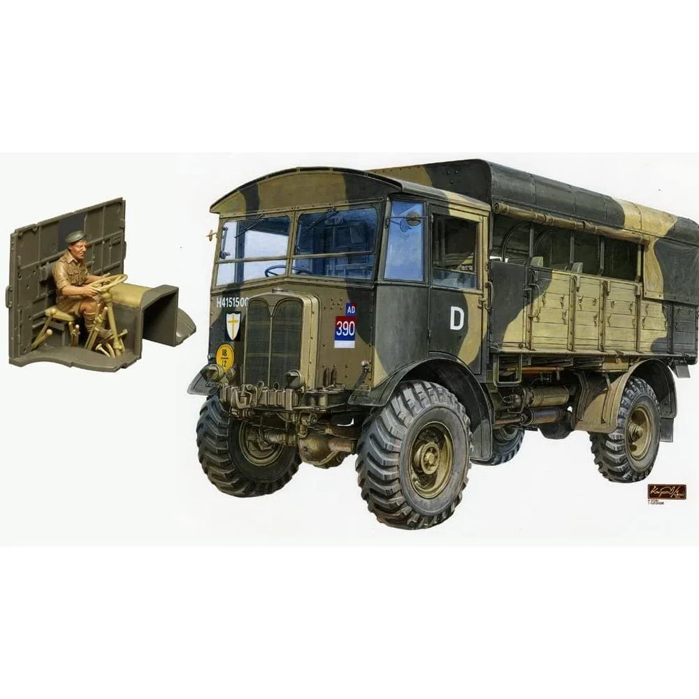 AFV Club AF35239 1/35 AEC Matador Mid Production Type Plastic Model Kit - Image 2