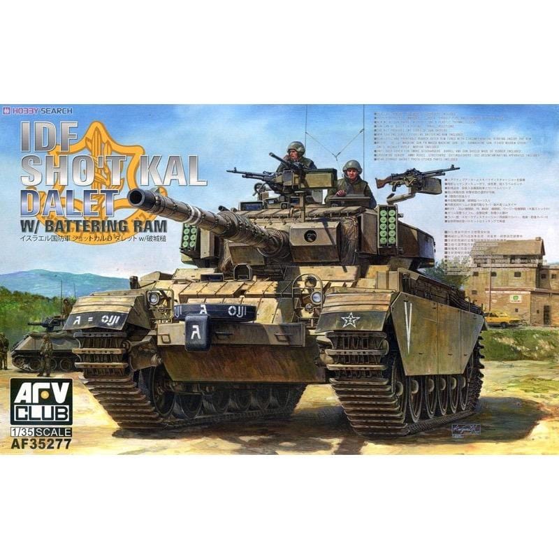 AFV Club AF35277 1/35 IDF Shot Kal Dalet w/ Battering Ram Plastic Model Kit