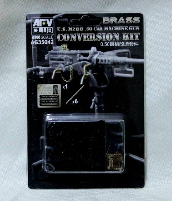 AFV Club AG35042 1/35 U.S. M2Hb .50 Cal Machine Gun Conversion Kit