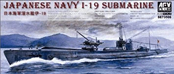 AFV Club SE73506 1/350 Japanese Navy I-19 Submarine Plastic Model Kit