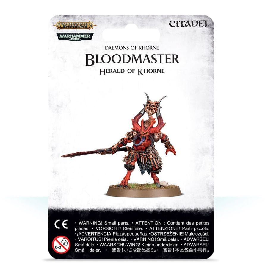 Age Of Sigmar Blades Of Khorne: Bloodmaster Herald [97-71]