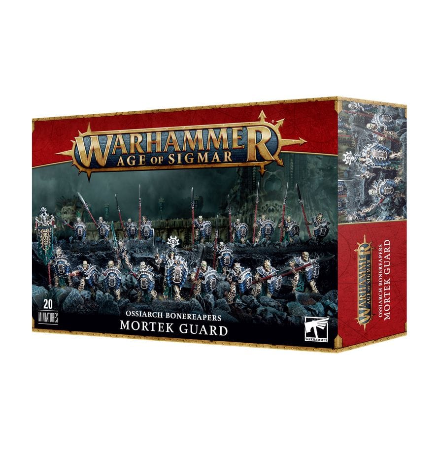 Age Of Sigmar Ossiarch Bonereapers: Mortek Guard [94-25]