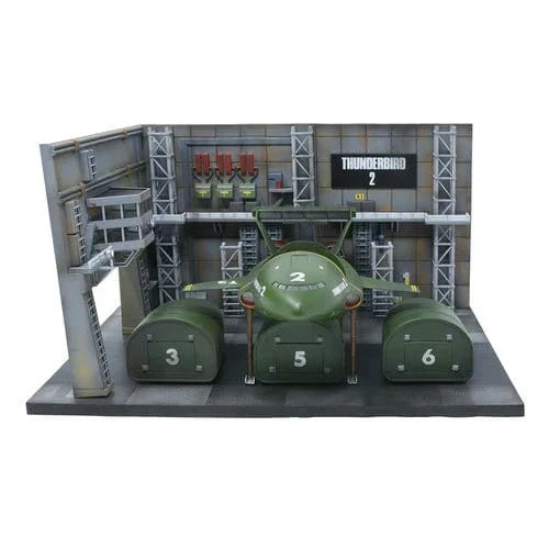 AIP 1/350 Thunderbird 2 Launch Bay Plastic Model Kit - Image 3