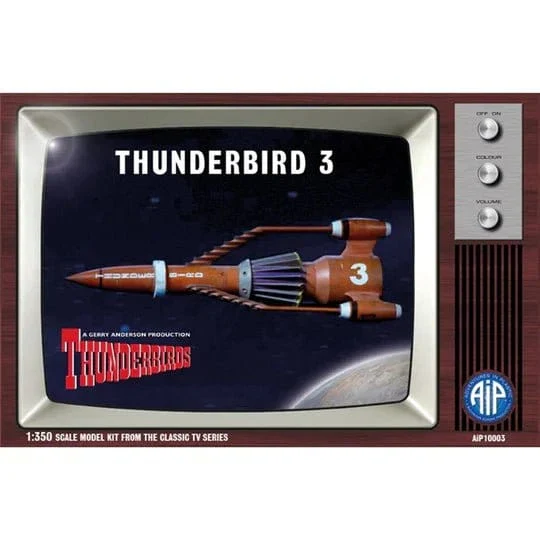 AIP 1/350 Thunderbird 3 Plastic Model Kit - Image 3