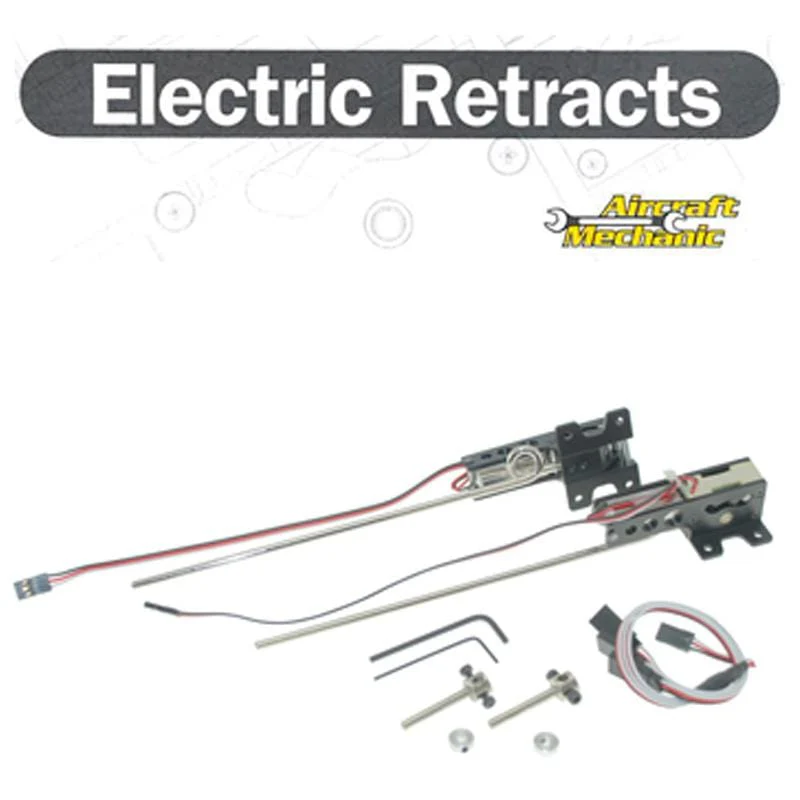 Aircraft Mechanics Electric Retracts 25-46 Size Main Retract & Leg Only**