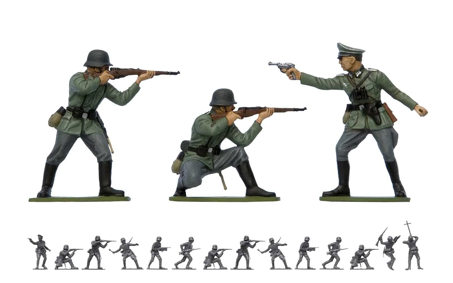 Airfix 02702V 1/32 WWII German Infantry Plastic Model Kit - Image 2
