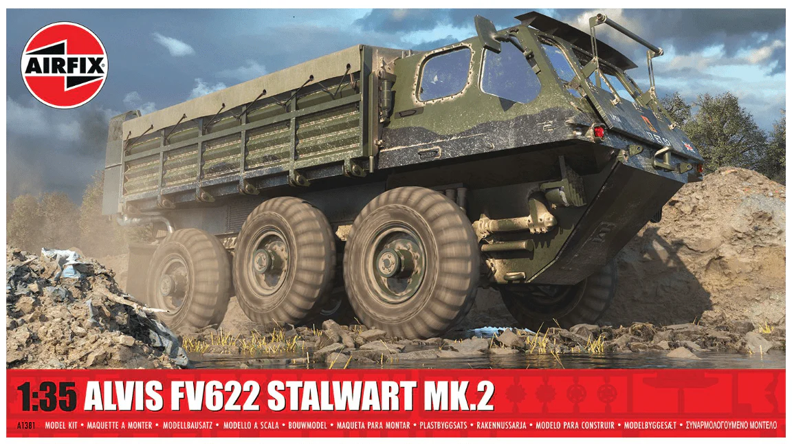 Airfix 1/35 Alvis FV622 Stalwart Mk.2 Plastic Model Kit [A1381]