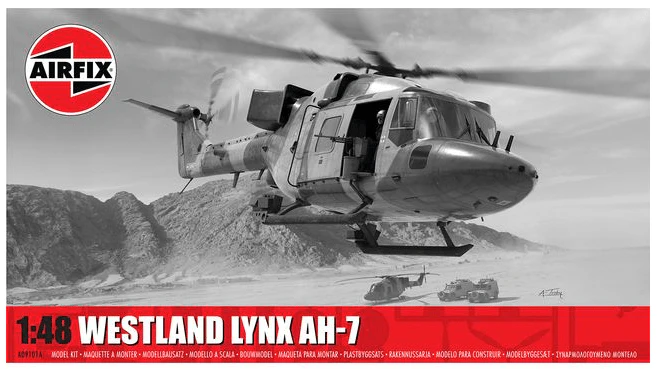 Airfix 1/48 Westland Lynx AH-7 Plastic Model Kit [A09101A]