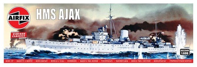 Airfix 1/600 HMS Ajax Plastic Model Kit  [A03204V]