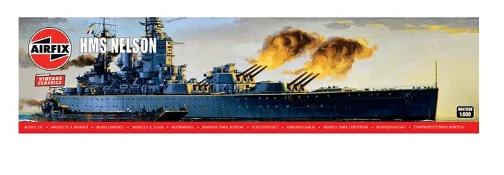 Airfix 1/600 HMS Nelson Plastic Model Kit [A04203V]