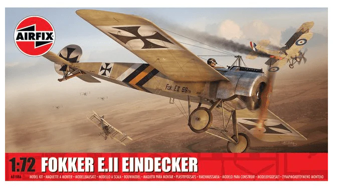 Airfix 1/72 Fokker E.II Eindecker Plastic Model Kit [A01086]