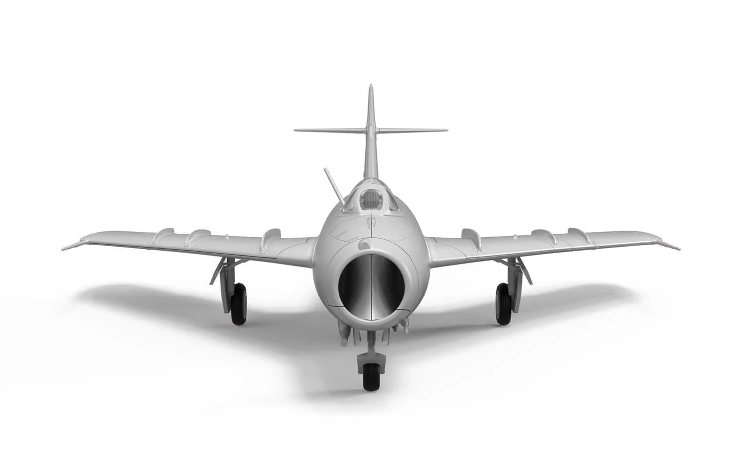 Airfix 1/72 Mikoyan-Gurevich Mig-17F Fresco Shenyang J-5 Plastic Model Kit [A03091A] - Image 3