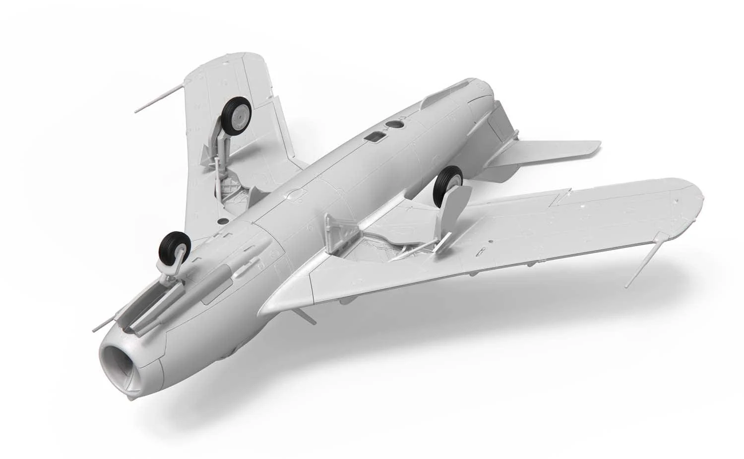 Airfix 1/72 Mikoyan-Gurevich Mig-17F Fresco Shenyang J-5 Plastic Model Kit [A03091A] - Image 4