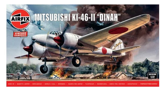 Airfix 1/72 Mitsubishi KI-46-II Dinah Plastic Model Kit [A02016V]
