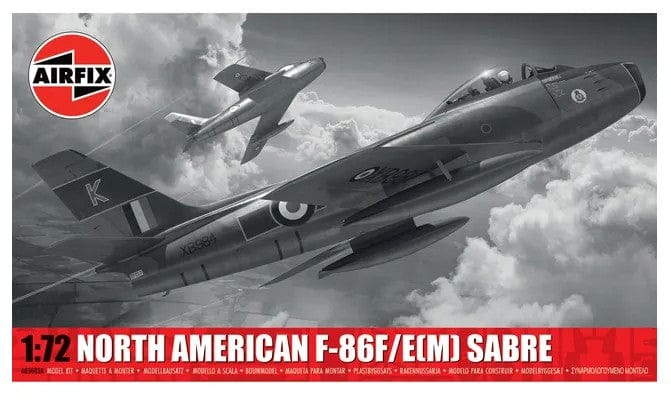 Airfix 1/72 North American F-86F/E(M) Sabre Plastic Model Kit [A03083A]