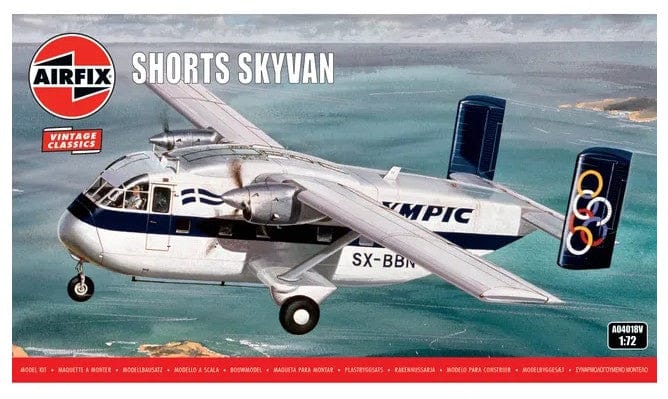 Airfix 1/72 Shorts Skyvan Plastic Model Kit [A04018V]