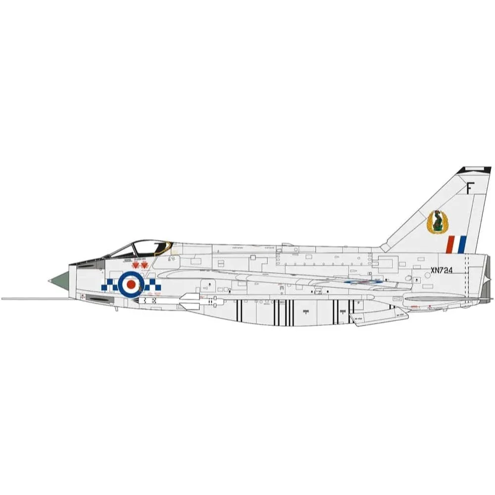 Airfix 04054A 1/72 BAC/EE English Electric Lightning F.2A Plastic Model Kit - Image 3