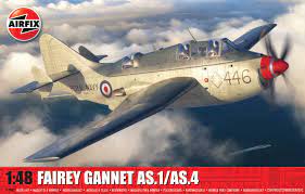 Airfix 11007 1/48 Fairey Gannet AS.1/AS.4 Plastic Model Kit