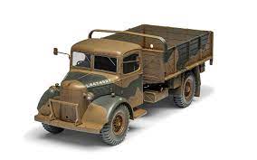 Airfix 1380 1/35 WWII British Army 30-cwt 4X2 GS Truck Plastic Model Kit - Image 2