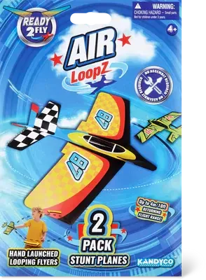 Airloopz Stunt Planes - 2 Pack