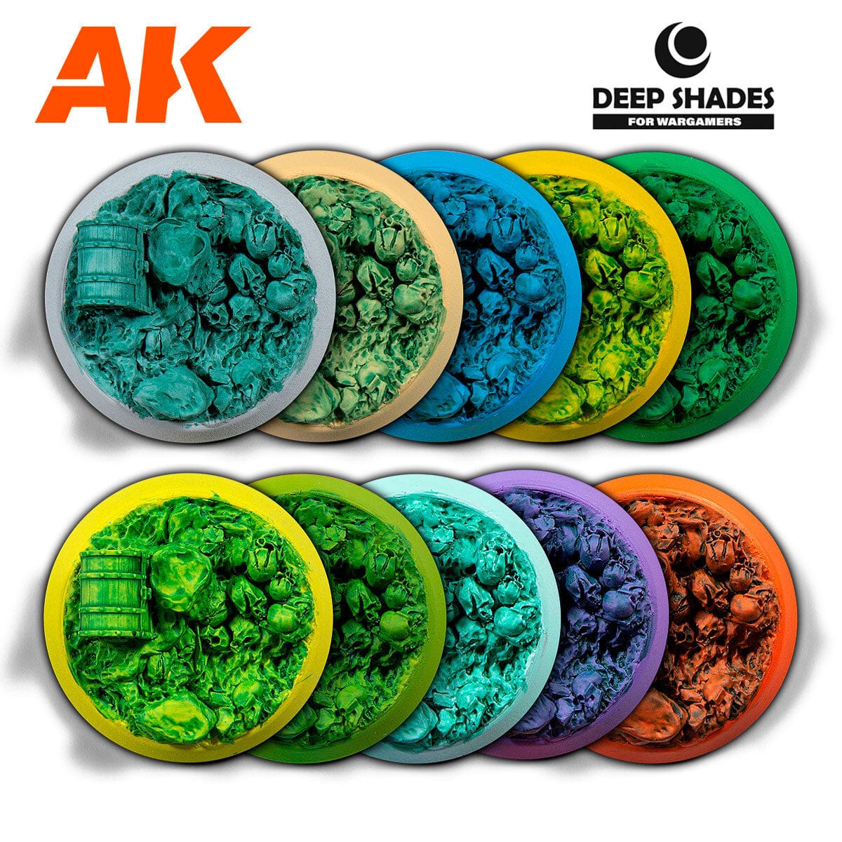 AK Interactive Deep Shades: Greendark 30ml - Image 2