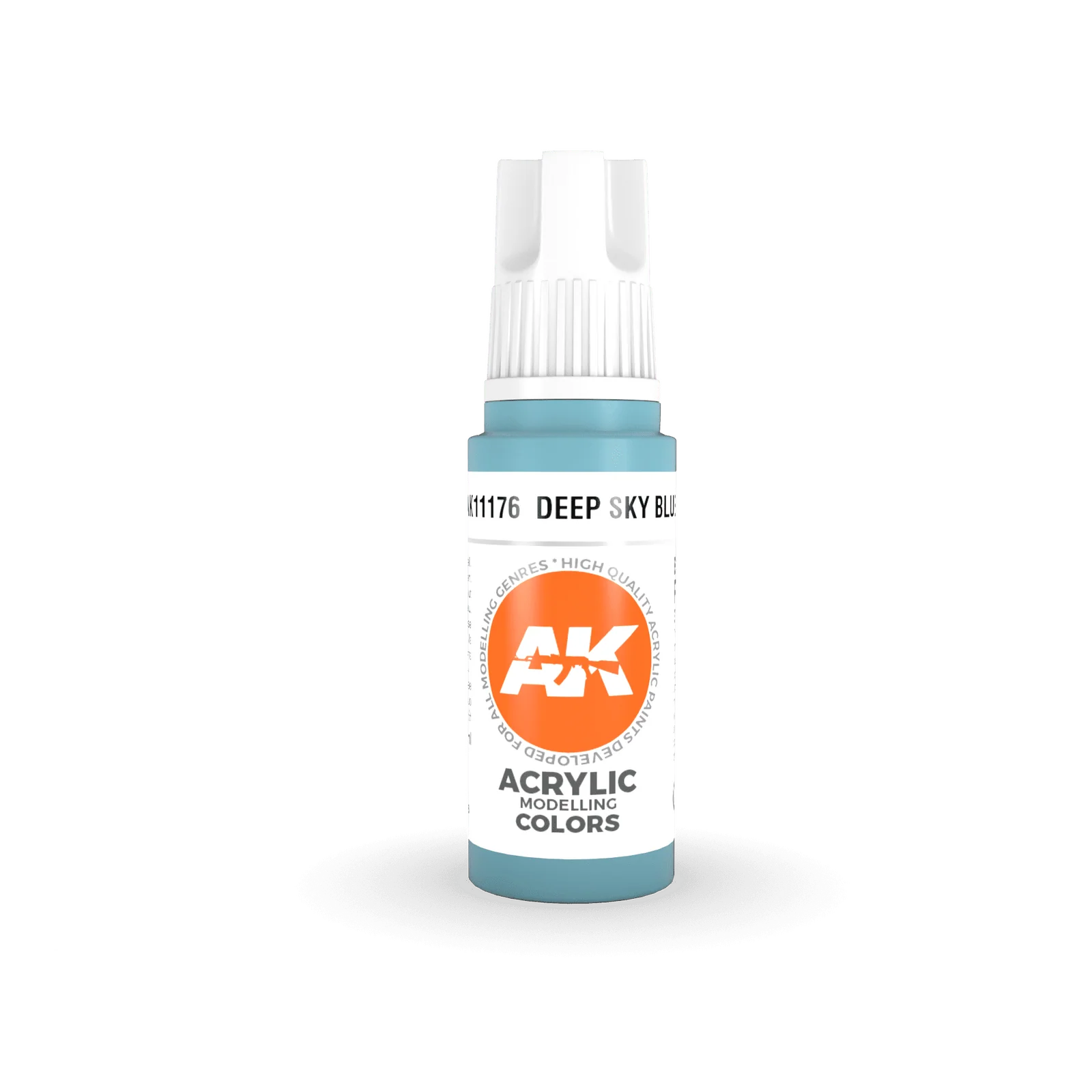 AK Interactive Deep Sky Blue Acrylic Paint 17ml 3rd Generation [AK11176]