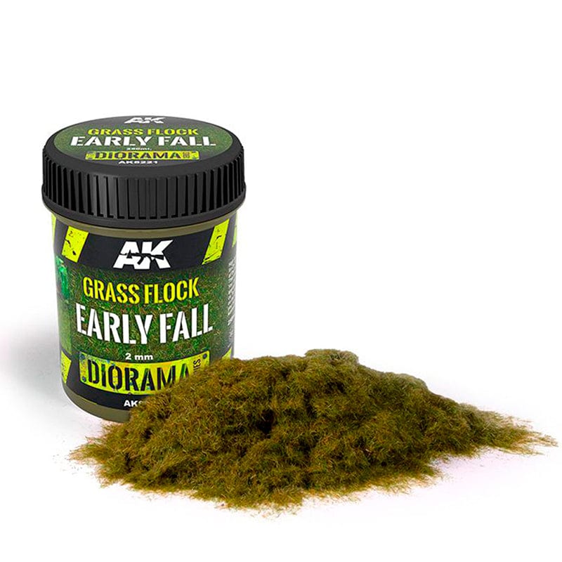 AK Interactive Dioramas: Grass Flock 2mm Early Fall - Image 2