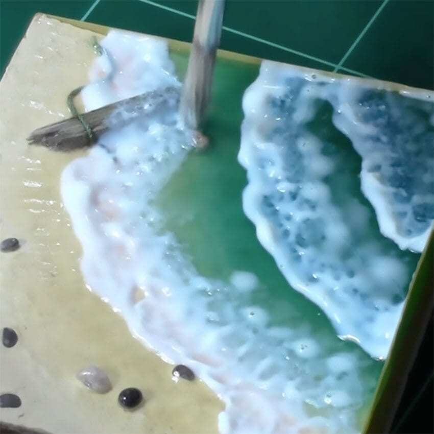AK Interactive Dioramas: Water Foam - 100ml (Acrylic) - Image 2