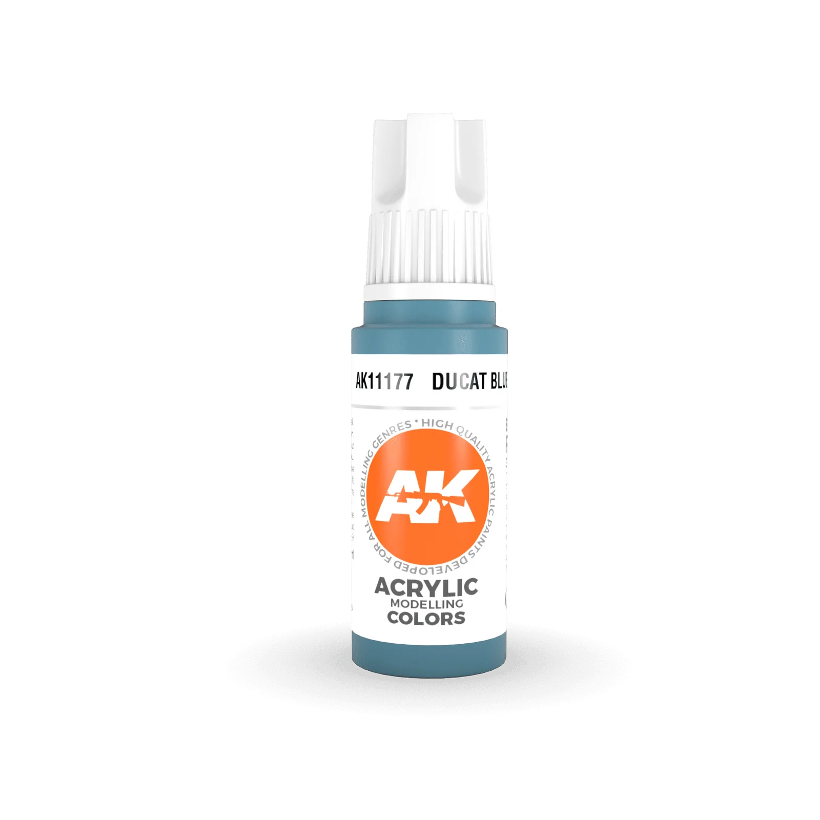 AK Interactive Ducat Blue Acrylic Paint 17ml 3rd Generation [AK11177]