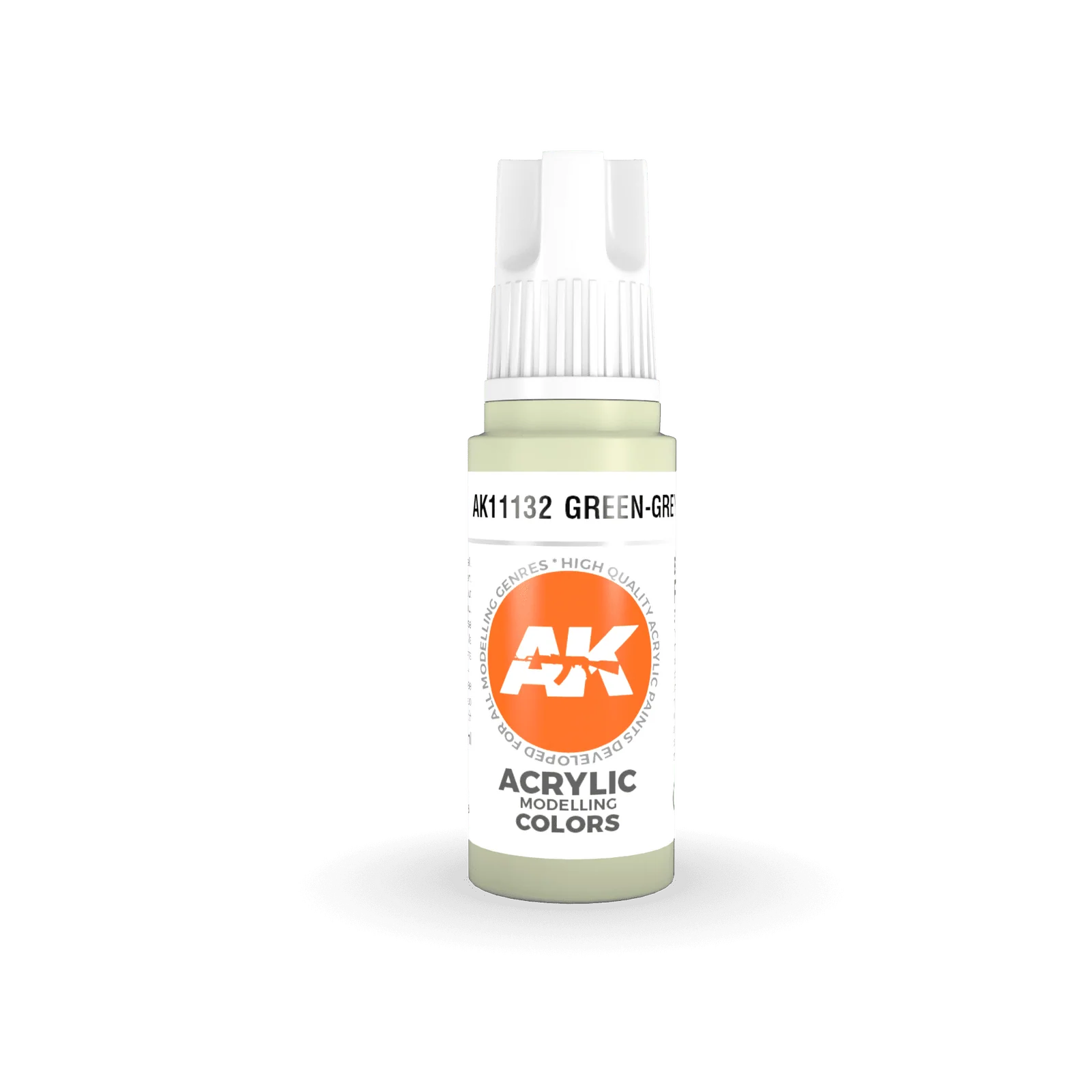 AK Interactive Green-Grey Acrylic Paint 17ml 3rd Generation [AK11132]